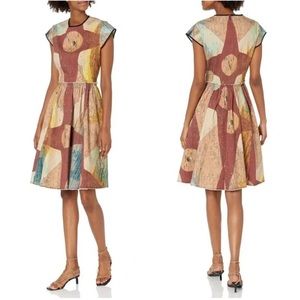 🎉Making The Cut “Carnival Painting” Winning Look by Gary Dress XS EUC